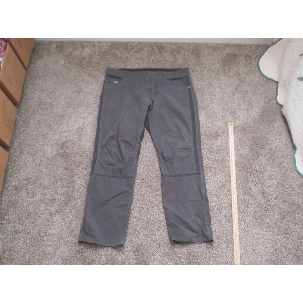 Kuhl Radikl Pants 38x30 Beige Hiking Outdoors Stretch Lightweight Performance